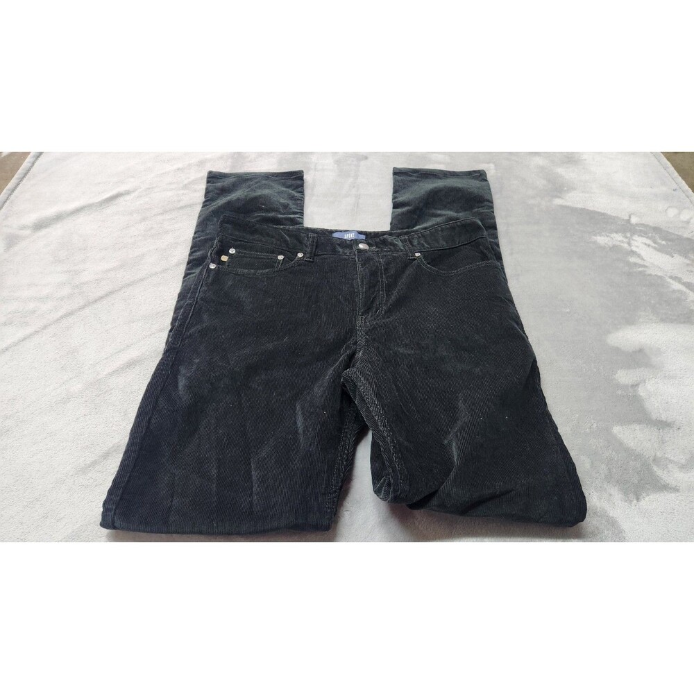 Spoke‎ Men's Size 33 Dark Grey Cord Five Taper Regular Pants